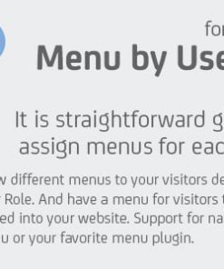 Menu by User Role for WordPress