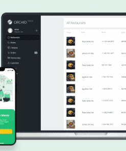 Mesio - Food Delivery App with Laravel Orchid Admin Panel