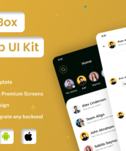 Message Box | Messenger Chat | Flutter iOS/Android App Template