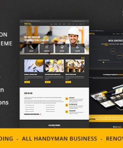 Metal - Building & Construction Business WordPress Themes