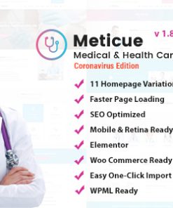 Meticue: Health and Medical Center WordPress Theme