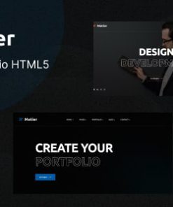 Metier - Personal Portfolio HTML Template