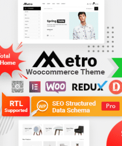 Metro – Minimal WooCommerce WordPress Theme