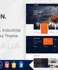 Metron - Industry and Construction WordPress Theme