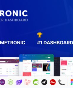 Metronic | Bootstrap HTML, VueJS, React, Angular, Asp.Net, Django & Laravel Admin Dashboard Template