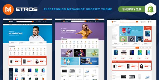 Metros - Electronics MegaShop Shopify Theme
