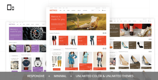 METROS - Minimalist Responsive CS-Cart Theme
