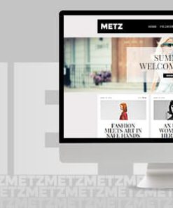 Metz - A Fashioned Editorial Magazine Theme