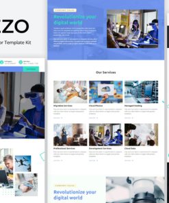 Mezo - Tech Company Elementor Template Kit