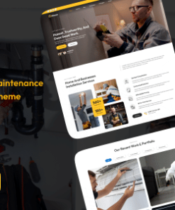 Mezon - Plumber, Handyman Services WordPress Theme