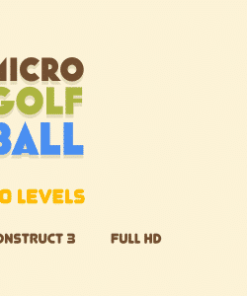 Micro Golf Ball - HTML5 Game (Construct3)