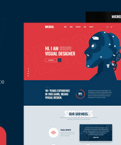 Microx - CV Resume and Personal Portfolio HTML5 Template