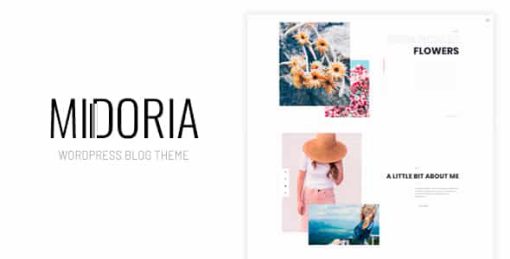 Midoria - Personal WordPress Blog Theme