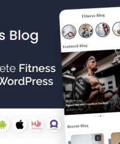 Mighty Fitness - Flutter 3.0 blog app for Fitness with WordPress backend