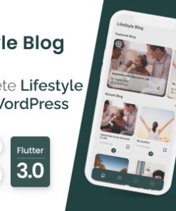 Mighty Lifestyle - Flutter 3.0 blog app for Lifestyle with WordPress backend