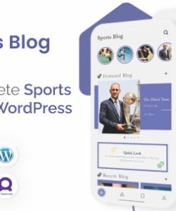 Mighty Sports - Flutter 3.0 blog app for Sports with WordPress backend