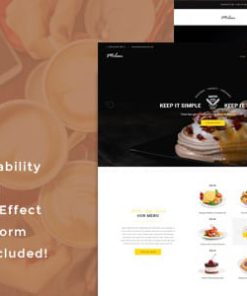 Milan : Restaurant WordPress theme