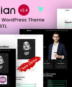 Milian - Personal Portfolio Elementor WordPress