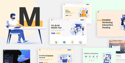 Milu - Tech and App Landing Page Theme