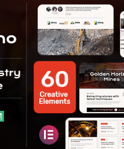 Minemo - Mining Industry Services WordPress Theme