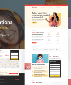 Minerva - Public Relation & Creative Agency Elementor Template Kit