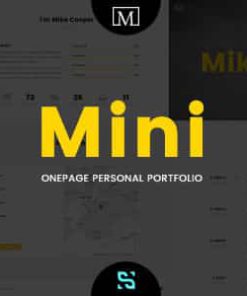 Mini - Onepage Personal Portfolio Theme