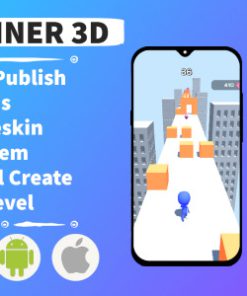 Mini Runner 3D (Unity+Admob+Hypercasual+Android)