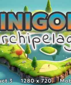 Minigolf Archipelago - HTML5 Sport game