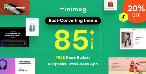 Minimog - Next-gen Multipurpose Shopify theme 2.0