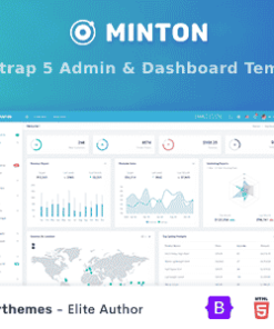 Minton - Admin & Dashboard Template