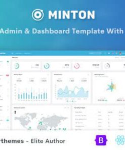 Minton - React Admin & Dashboard Template