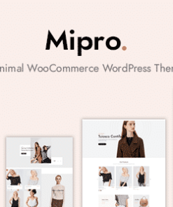 Mipro - Minimal WooCommerce WordPress Theme