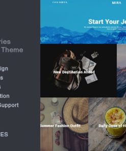 Mira - A Photo Stories Blog Wordpress Theme