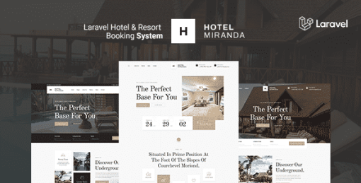 Miranda - Hotel and Resort Booking system