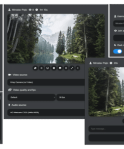 MiroTalk BRO - WebRTC P2P Live Broadcast