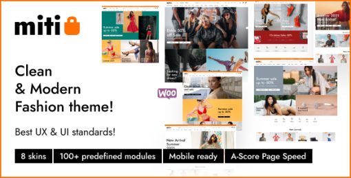 Miti - Elementor WooCommerce WordPress Theme