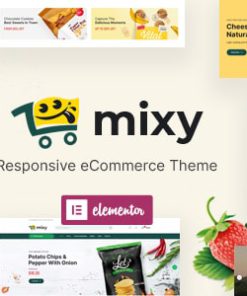 Mixy - Organic Food Store WordPress Theme