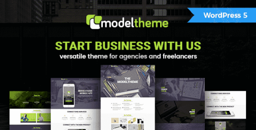 ModelTheme - Versatile WordPress Theme for Agencies and Freelancers