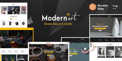 Modern Art - OpenCart Multi-Purpose Responsive Theme