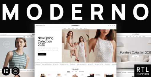Moderno – Fashion &  Furniture Store WooCommerce Theme