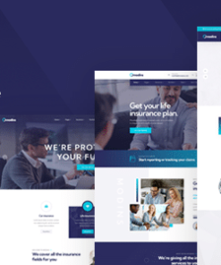 Modins - Insurance & Finance WordPress Theme