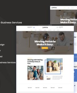 Moling - Moving and Storage Business Services Template Kit