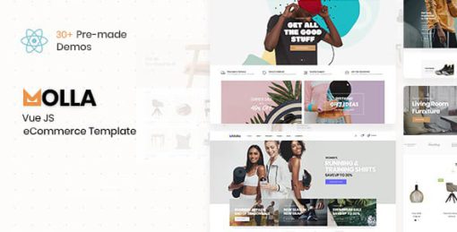 Molla - VueJS eCommerce Template