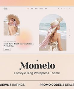 Momelo - Lifestyle Blog & Magazine WordPress Theme