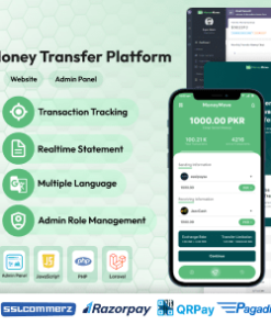 MoneyMove - Gateway to Gateway Money Transfer Platform Full Solution