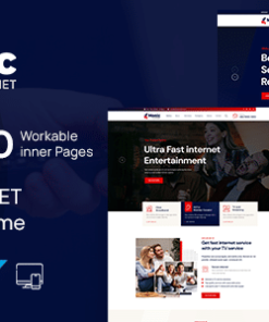 Monic - TV & Internet WordPress Theme & RTL Ready