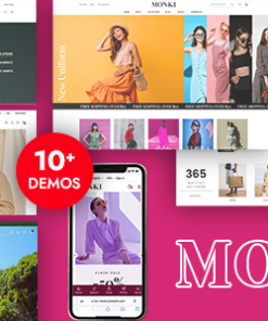 Monki - Elementor Fashion WooCommerce WordPress Theme