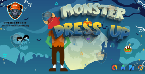 Monster Dress Up (REGULAR) - Android / Buildbox 3D