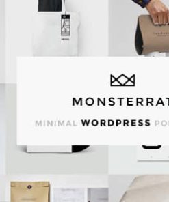 Monsterrat - Minimal WordPress Portfolio Theme