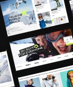 Montagne - Winter Sports & Ski Resort Theme